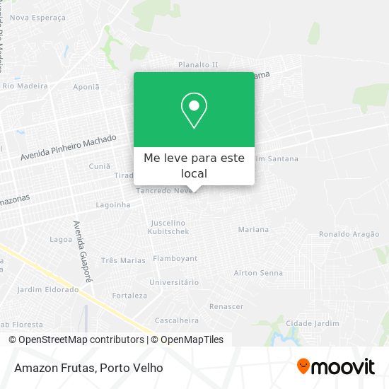 Amazon Frutas mapa