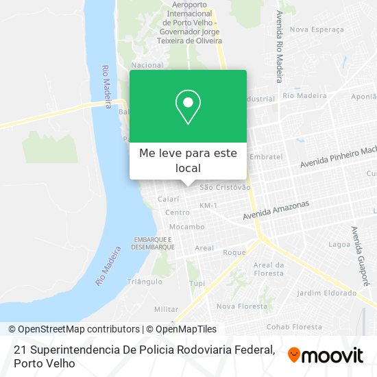 21 Superintendencia De Policia Rodoviaria Federal mapa