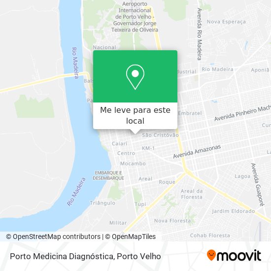 Porto Medicina Diagnóstica mapa