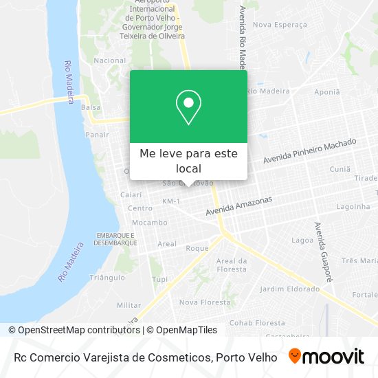 Rc Comercio Varejista de Cosmeticos mapa