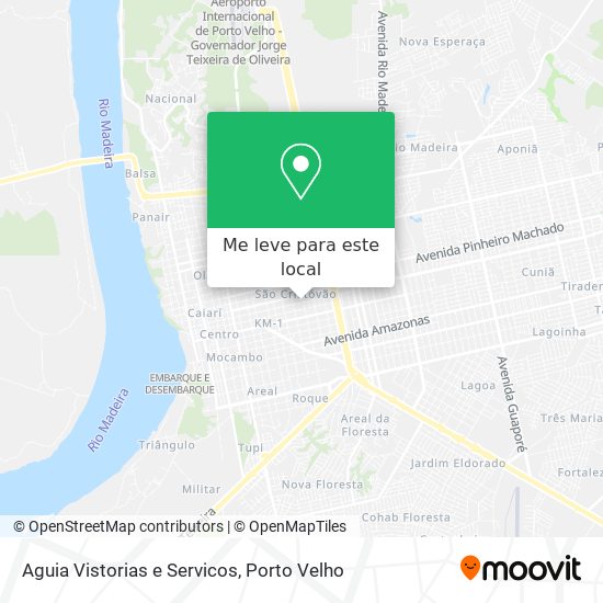 Aguia Vistorias e Servicos mapa