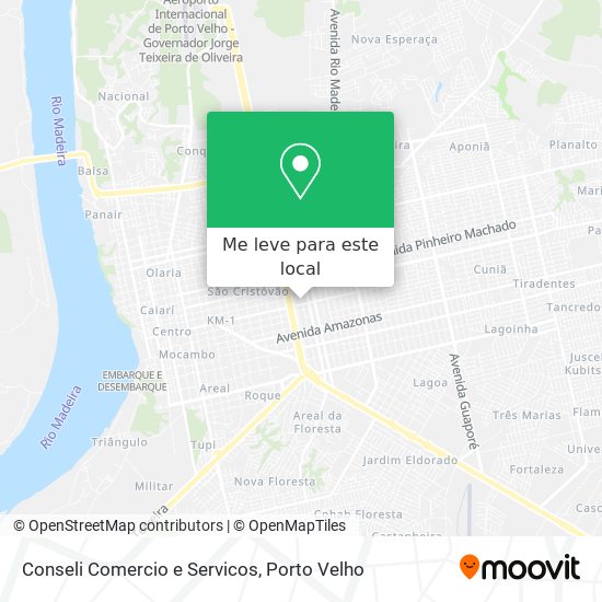 Conseli Comercio e Servicos mapa
