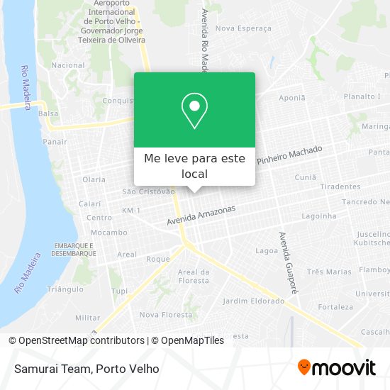 Samurai Team mapa