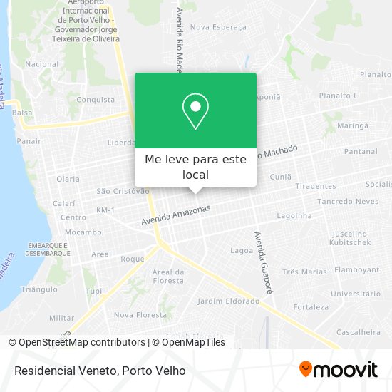 Residencial Veneto mapa