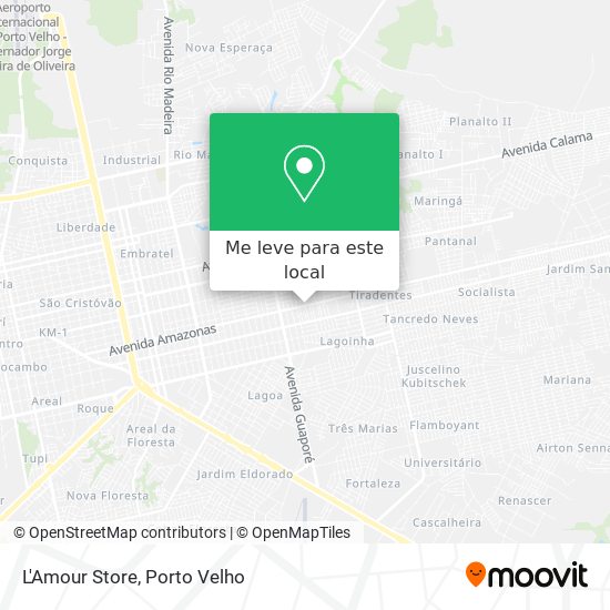 L'Amour Store mapa