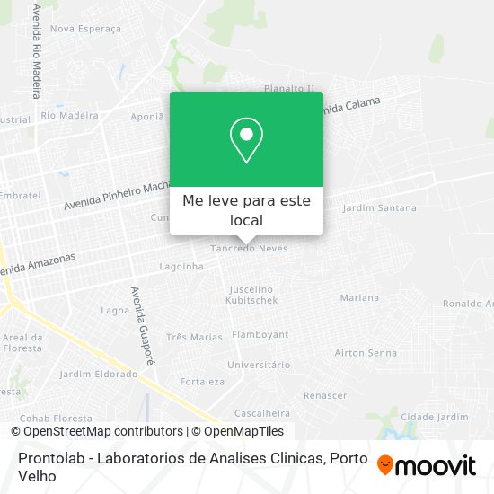 Prontolab - Laboratorios de Analises Clinicas mapa