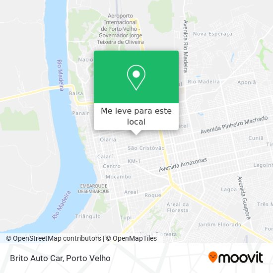 Brito Auto Car mapa
