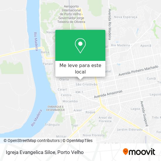 Igreja Evangelica Siloe mapa