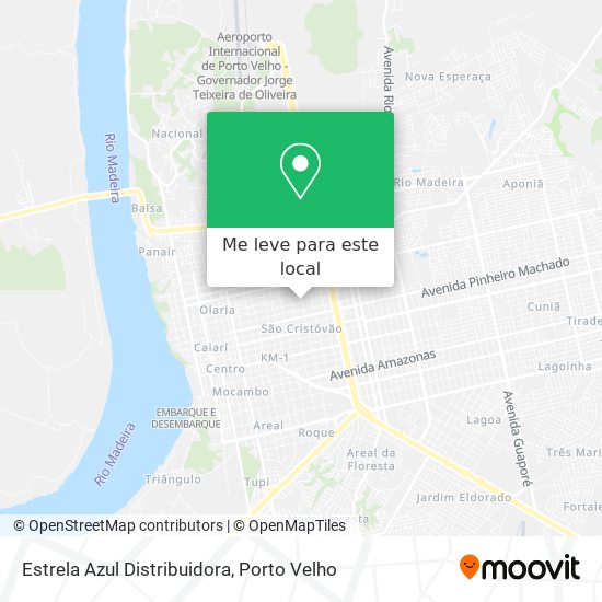 Estrela Azul Distribuidora mapa