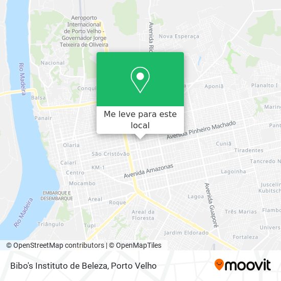 Bibo's Instituto de Beleza mapa