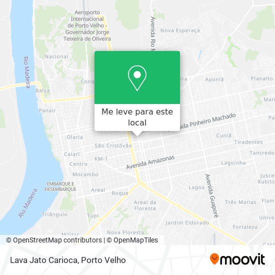 Lava Jato Carioca mapa