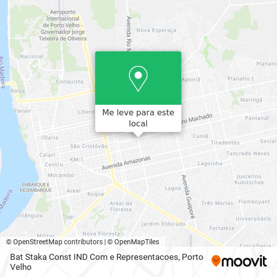 Bat Staka Const IND Com e Representacoes mapa