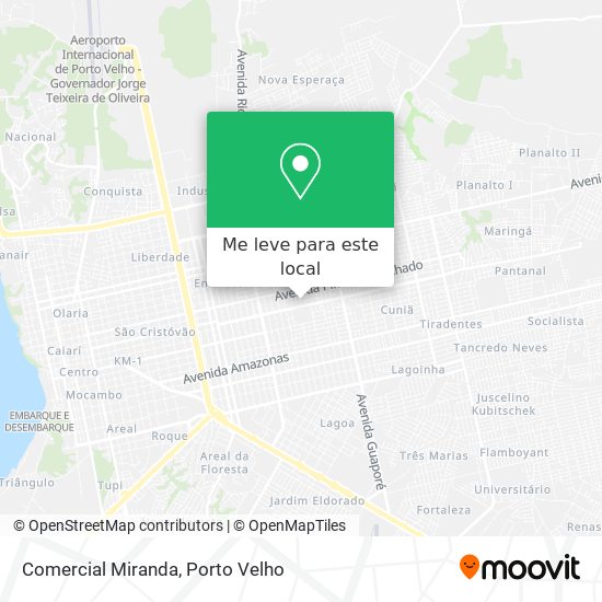 Comercial Miranda mapa