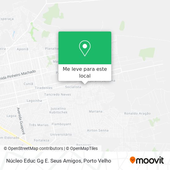 Núcleo Educ Gg E. Seus Amigos mapa