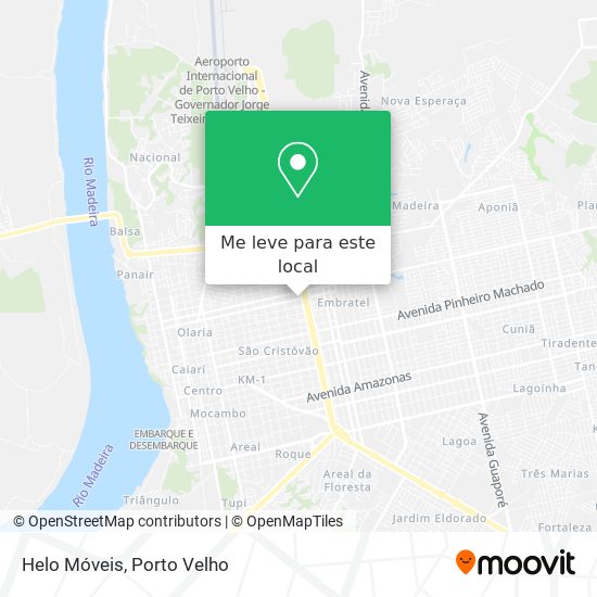 Helo Móveis mapa