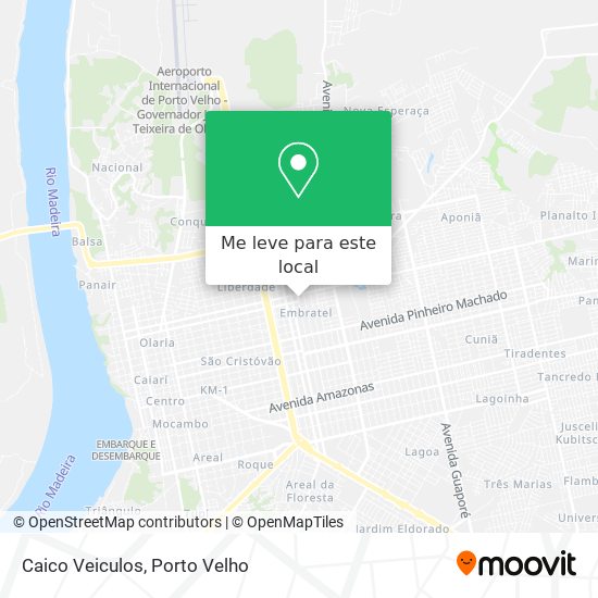 Caico Veiculos mapa
