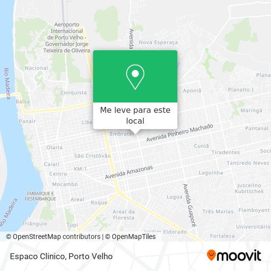 Espaco Clinico mapa