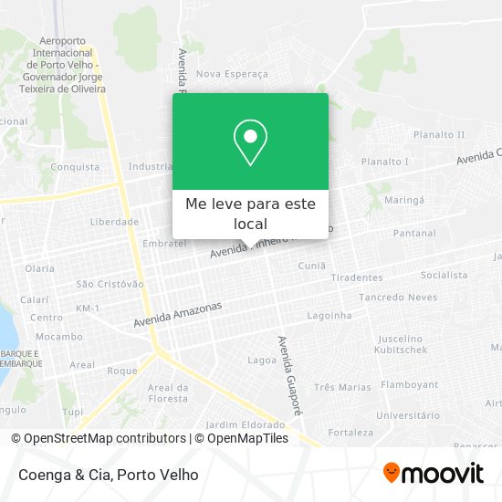 Coenga & Cia mapa