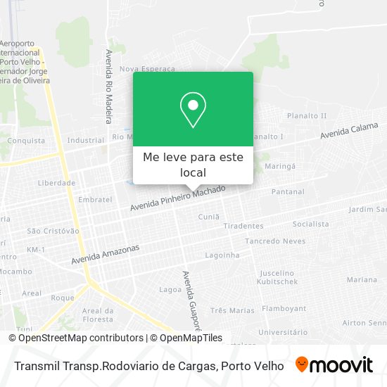 Transmil Transp.Rodoviario de Cargas mapa
