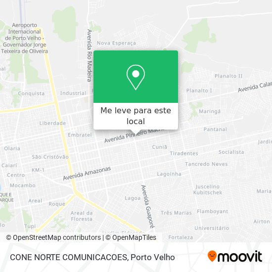 CONE NORTE COMUNICACOES mapa