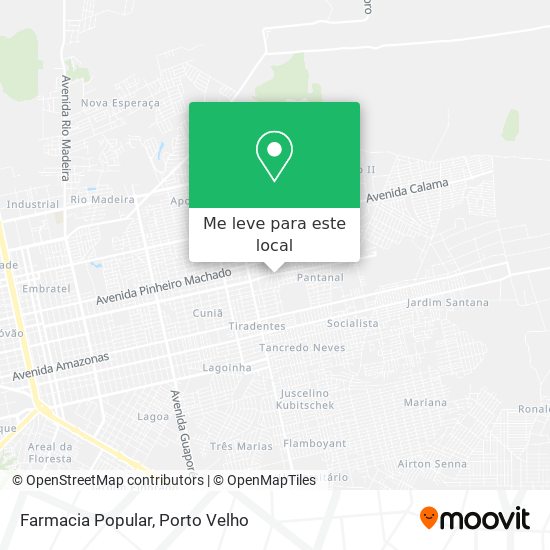 Farmacia Popular mapa