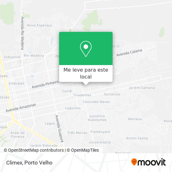 Climex mapa