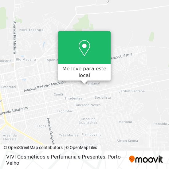 VIVI Cosméticos e Perfumaria e Presentes mapa