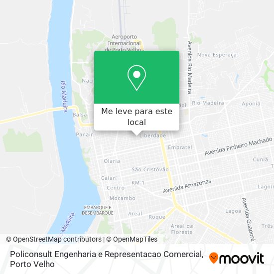 Policonsult Engenharia e Representacao Comercial mapa