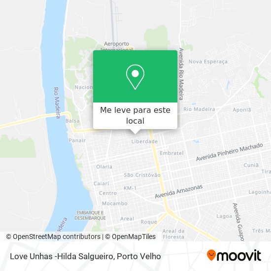 Love Unhas -Hilda Salgueiro mapa