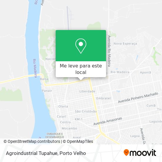 Agroindustrial Tupahue mapa