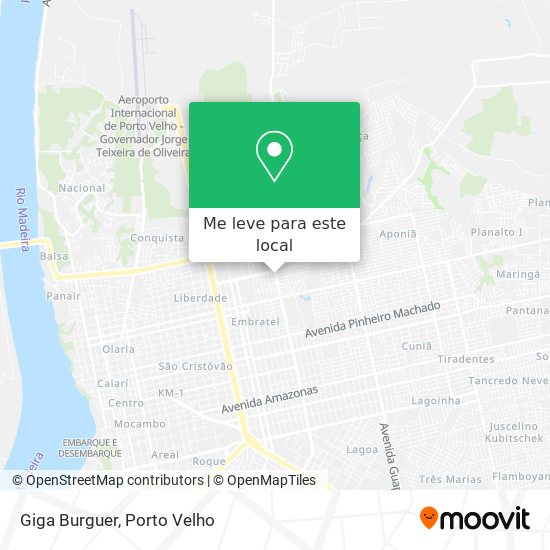 Giga Burguer mapa