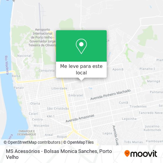 MS Acessórios - Bolsas Monica Sanches mapa