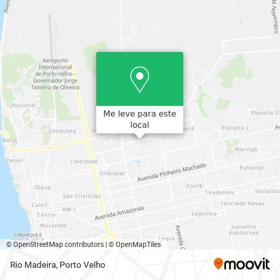 Rio Madeira mapa