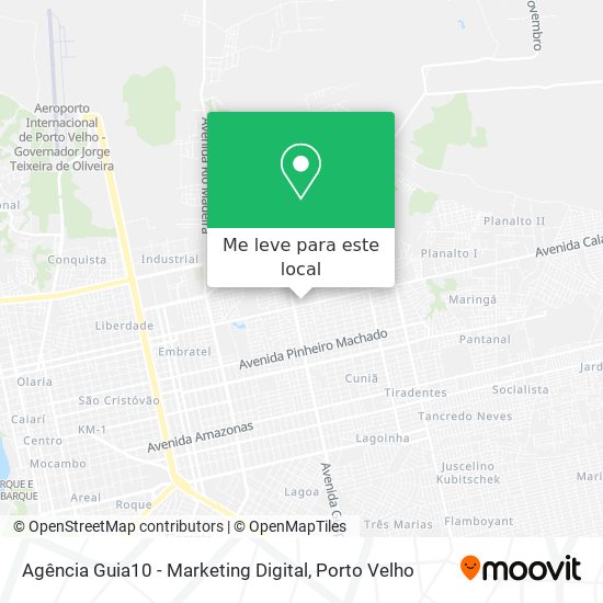 Agência Guia10 - Marketing Digital mapa