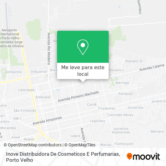 Inove Distribuidora De Cosmeticos E Perfumarias mapa