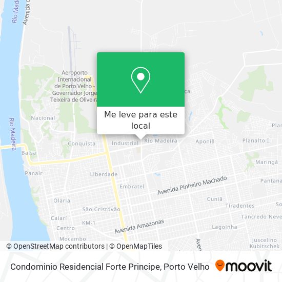 Condominio Residencial Forte Principe mapa