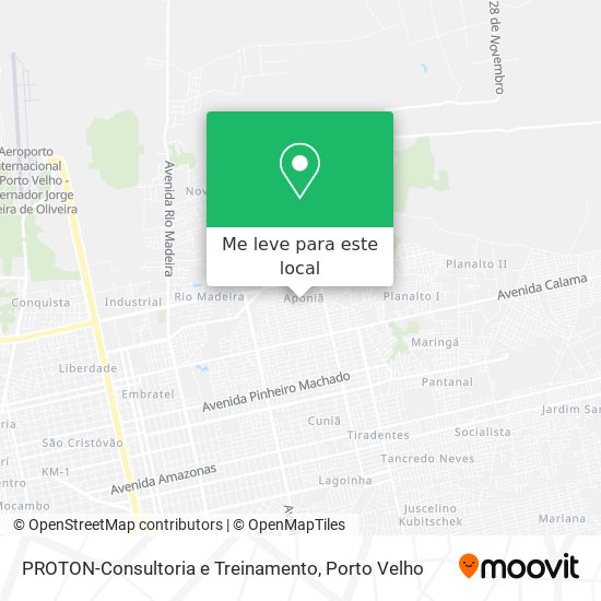 PROTON-Consultoria e Treinamento mapa