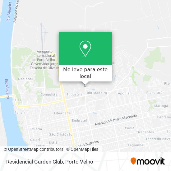 Residencial Garden Club mapa