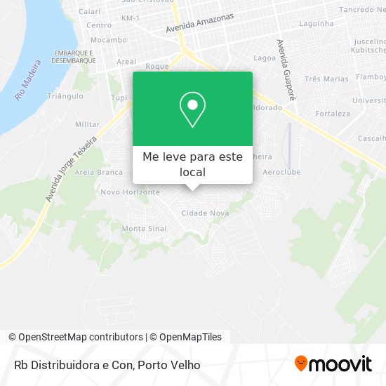 Rb Distribuidora e Con mapa