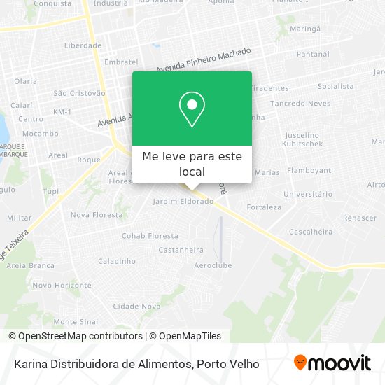 Karina Distribuidora de Alimentos mapa