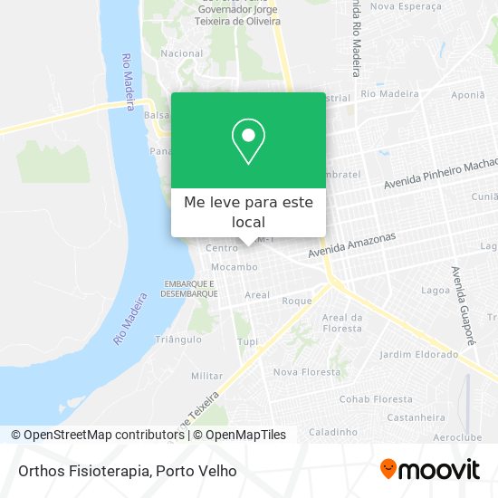 Orthos Fisioterapia mapa