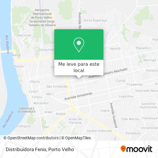 Distribuidora Fenix mapa