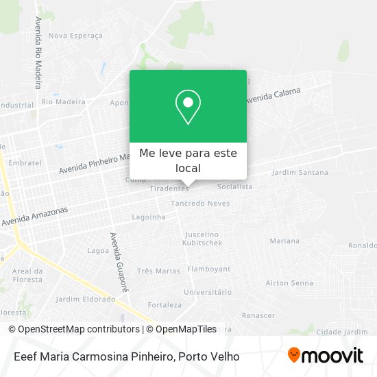 Eeef Maria Carmosina Pinheiro mapa