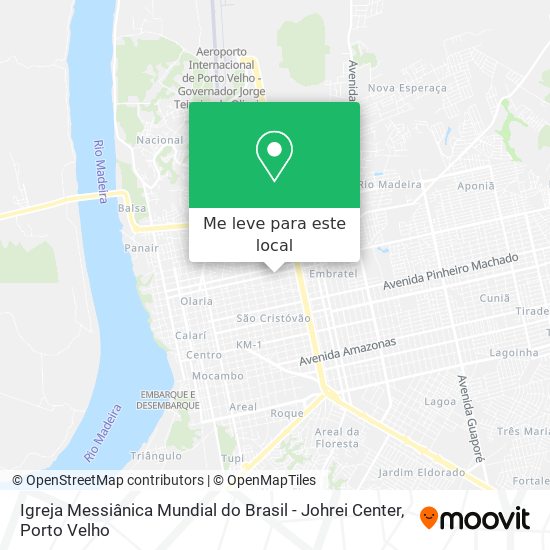 Igreja Messiânica Mundial do Brasil - Johrei Center mapa