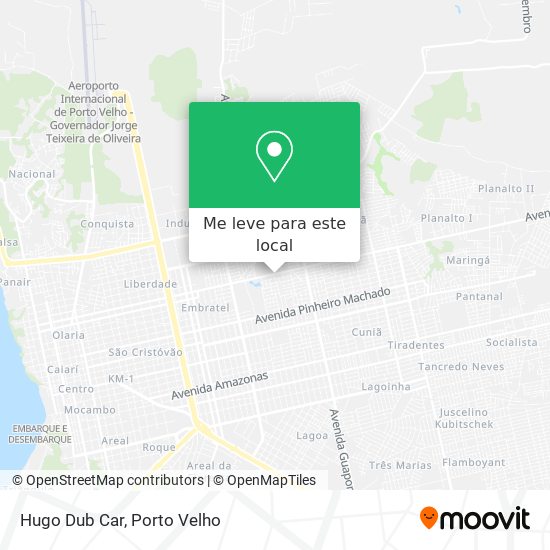 Hugo Dub Car mapa