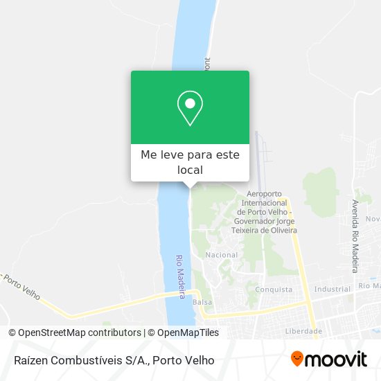 Raízen Combustíveis S/A. mapa