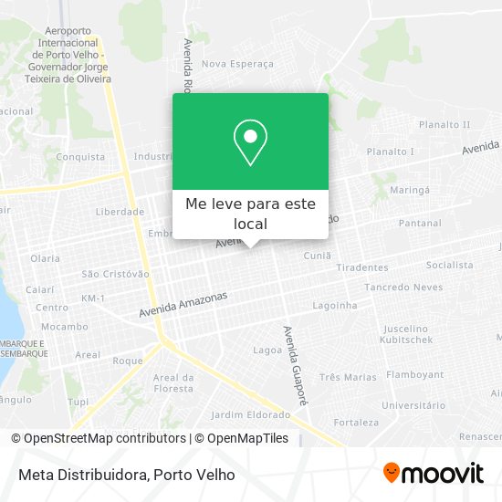 Meta Distribuidora mapa