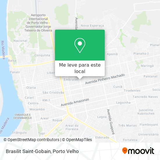 Brasilit Saint-Gobain mapa