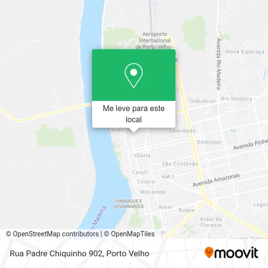 Rua Padre Chiquinho 902 mapa