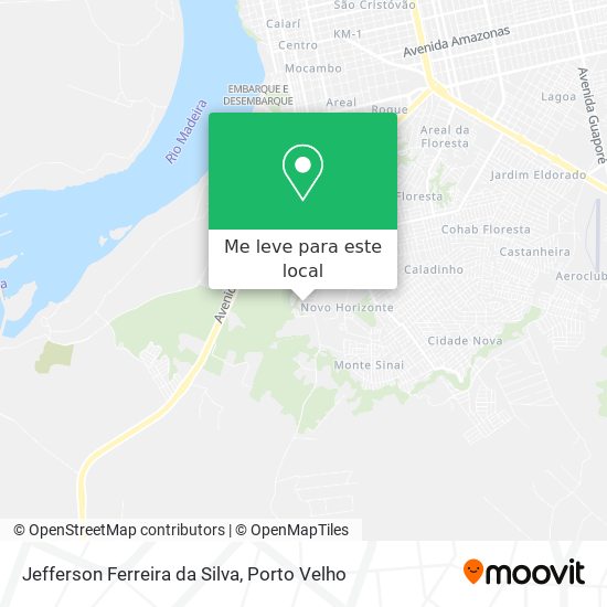 Jefferson Ferreira da Silva mapa